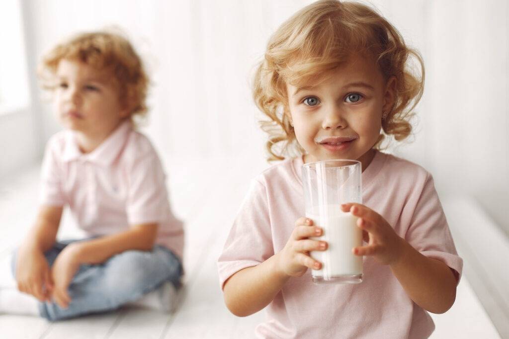 mleko kozie dla dzieci